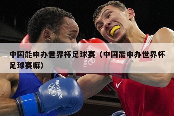 中国能申办世界杯足球赛（中国能申办世界杯足球赛嘛）